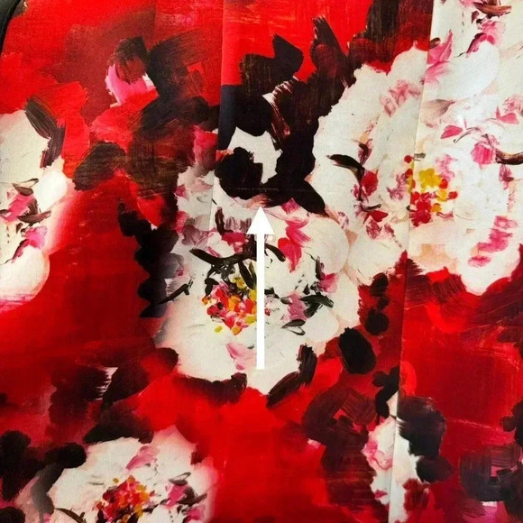 Eloquii Sheath Floral Dress Short Sleeve 16 - Picture 7 of 8